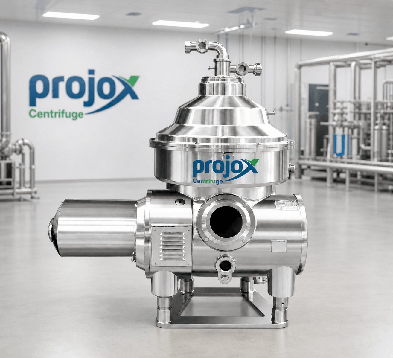 Промышленный сепаратор Projox для молочной и масложировой промышленности